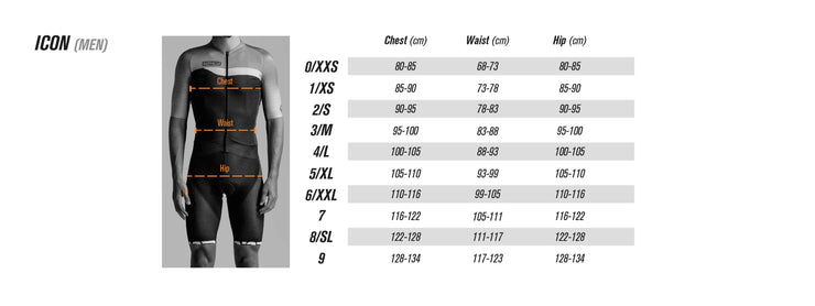 ICON BIBSHORTS SORT - HERRE
