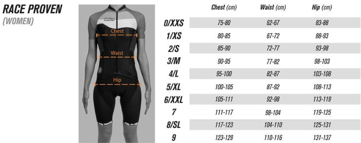 RACE PROVEN BODYFIT SYKKELTRØYE DAME